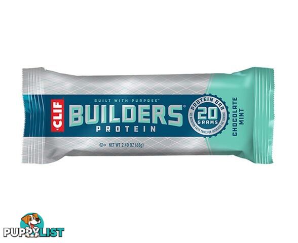 Clif Bar Builders Protein Bar - Choc Mint - Single - Clif-Builders-MINT