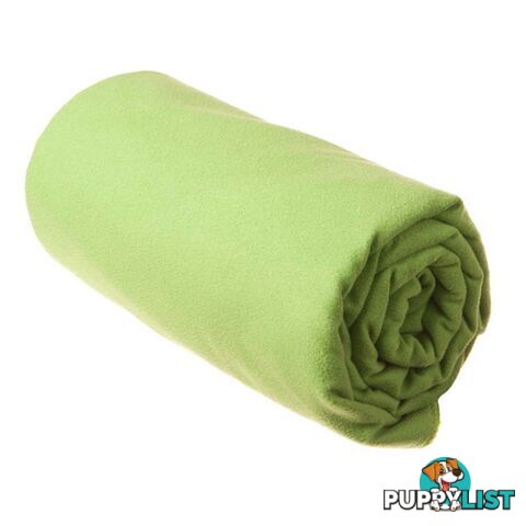 Sea To Summit Drylite Towel Medium 50cm X 100cm - Lime - ADRYAMLI