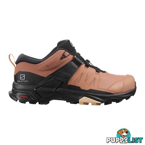 Salomon X Ultra 4 GTX Womens Hiking Shoes - Mocha Mousse/Black/Almond Cream - 8.5US - L41289700-7