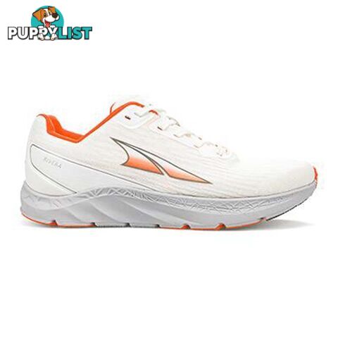 Altra Rivera Womens Road Running Shoes - White/Coral - 9US - AL0A4VQV161-090