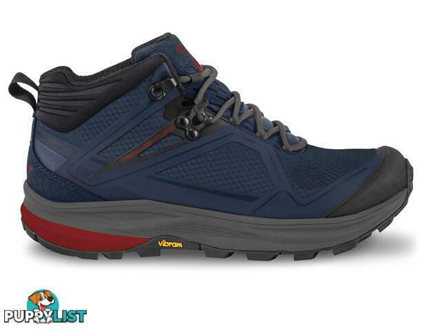 Topo Athletic Trailventure Mens Hiking Boots - Navy/Red - US9 - M036-NAVRED-US9