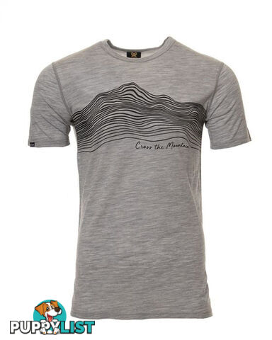 XTM Adventure 170 Mens Merino T-Shirt - Charcoal - Xl - MM105-CHA-XL