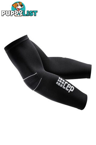 CEP Unisex Compression Arm Sleeves - Black/Grey - WS1AV