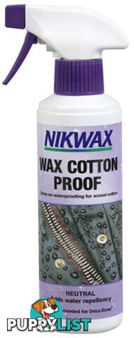 Nikwax Wax Cotton Proof Waterproofing Spray - 300ml - NIKCOTW