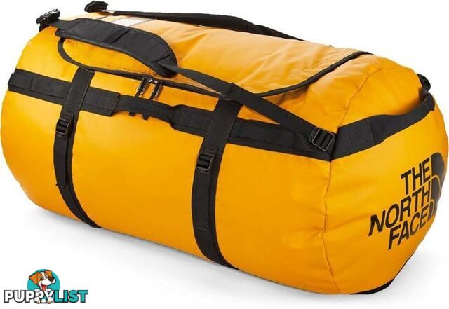 The North Face Base Camp 150L Duffle - XXL - Summit Gold / TNF Black - NF0A3ETSZU3