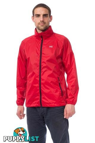 Mac In A Sac Origin Unisex Waterproof Packable Rain Jacket - Lava Red - MAC-JKT-LAVA