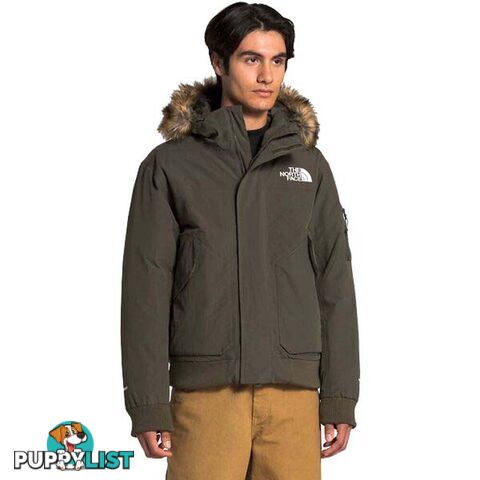 The North Face Gotham III Mens Waterproof Insulated Jacket - New Taupe Green - L - NF0A4QZS21L-W0L