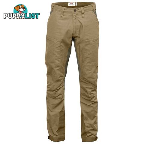 Fjallraven Abisko Lite Trekking Mens Trousers - Regular - Sand - 46 - CF82890R22046