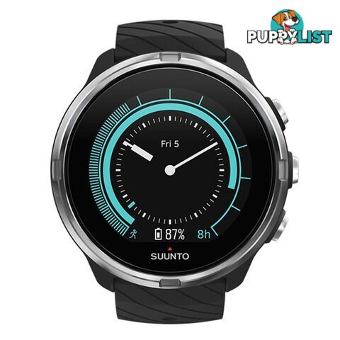 Suunto 9 Sport Wrist HR GPS Watch - Black - 14200