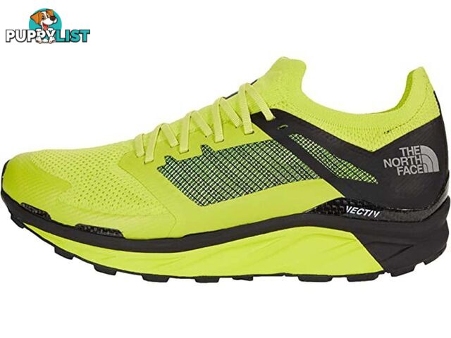 The North Face Flight VECTIV Mens Trail Running Shoes - Sulphur Spring Green/TNF Black - 12F - NF0A4T3LC6T-12F