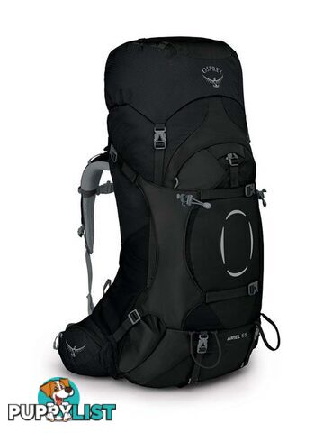 Osprey Ariel 55 Womens Hiking Backpack - Black - XS/S - OSP0886-Black-XS-S