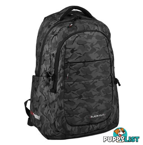 Black Wolf Blackout I Daypack - Black Camo - W0020