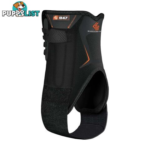 Shock Doctor Ankle Stabilizer with Flexible Support Stays - Black - M - PT847-01-33