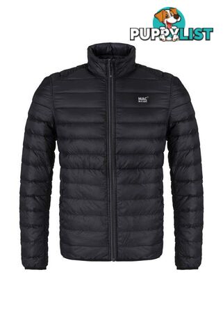 Mac In A Sac Polar Mens Reversible Insulated Down Jacket - Black-Charcoal - POL1189JT