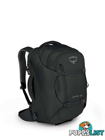 Osprey Porter 30L Lightweight Travel Backpack - Black - OSP0668-Blk