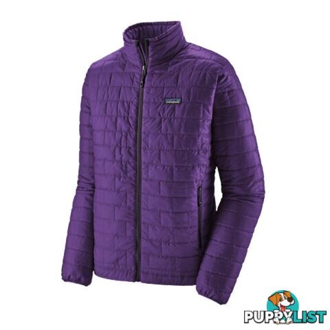 Patagonia Nano Puff Mens Insulated Jacket - Purple - L - 84212-PUR-L