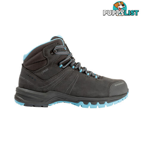 Mammut Nova III Mid GTX Womens Hiking Boots - Graphite/Whisper - UK8 - 3030-03140-00137-1080