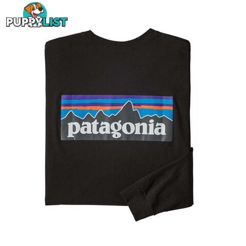 Patagonia L/S P-6 Logo Responsibili-Tee Mens T-Shirt - 38518