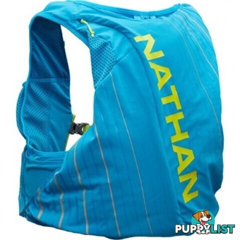 Nathan Pinnacle 12L Mens Hydration Vest - BlueMeAway/FinishLime - S - NS40240-60017-32