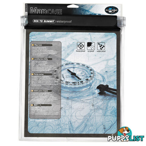 Sea To Summit Waterproof Map Case Large Clear - AWMCL