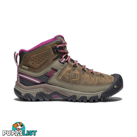 Keen Targhee III Mid WP Womens Waterproof Hiking Boots - Weiss Boysenberry - 1018178