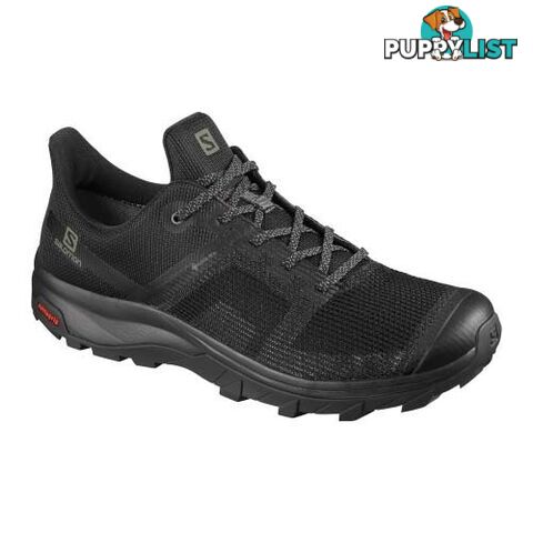 Salomon Outline Prism GTX Mens Hiking Shoes - Black/Black/Castor Grayor Gray - 9US - 411203-085