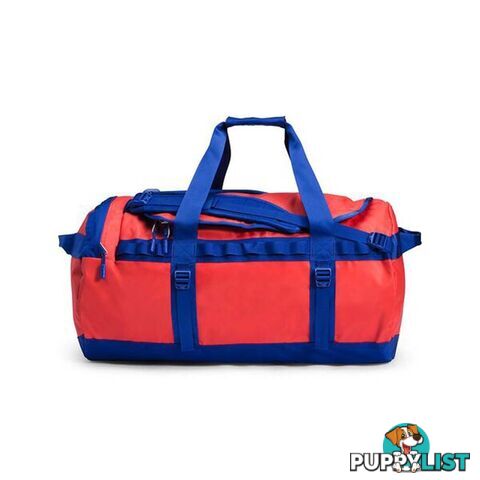 The North Face Base Camp 70L Duffel Bag - M - Horizon Red/TNF Blue - NF0A3ETPY3B