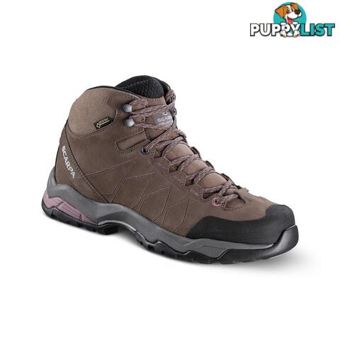 Scarpa Moraine PlUSMid GTX Womens Hiking Boots - Charcoal/Dark Plum - US8.5/ EU40 - SCA10104-Char-Plum-40