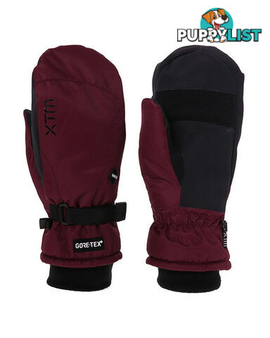 XTM Whistler Adult Unisex Waterproof Snow Mitt Gloves - Shiraz - Xs - DU013-SHZ-XS