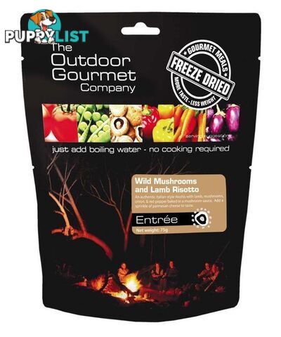 Outdoor Gourmet Wild Mush & Lamb Risotto Double - OGC212