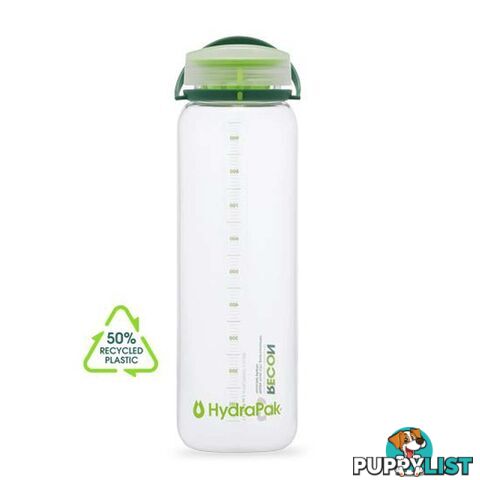 Hydrapak Recon Water Bottle - 1L - Green - HYD-BR02E