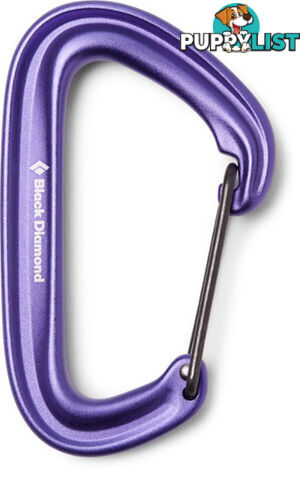 Black Diamond LiteWire Wiregate Carabiner - Purple - BD2102345000ALL1