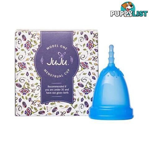 JuJu Menstrual Cup - Blue - Model 1 - M1-B