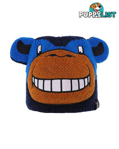 XTM Zoolander Kids Fleece Beanie - Monkey - HK007-MKY