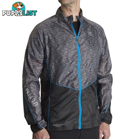 Ultimate Direction Ventro Windshell Mens Running Jacket - Heather Grey - Small - 82433920HGY-Small