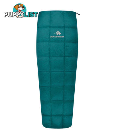 Sea to Summit Traveller 1 TrI Down Sleeping Bag - Regular - Teal - ATR1-R