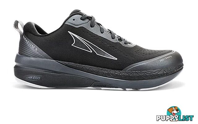 Altra Paradigm 5 Mens Road Running Shoes - Black - 9 - AL0A4VQO000-090