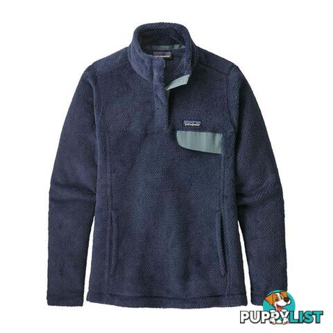 Patagonia Re-Tool Snap-T Fleece Pullover Womens Fleece Jacket - Stone Blue - Classic Navy X-Dye - S - 25443-SOCX-S