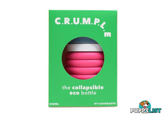 Crumple Dreamers Collapsible Eco Water Bottle - 550ml - 3B