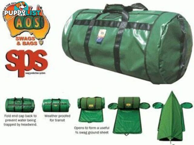 AOS PVC King Single Swag Bag Protection System - S2BAGA2