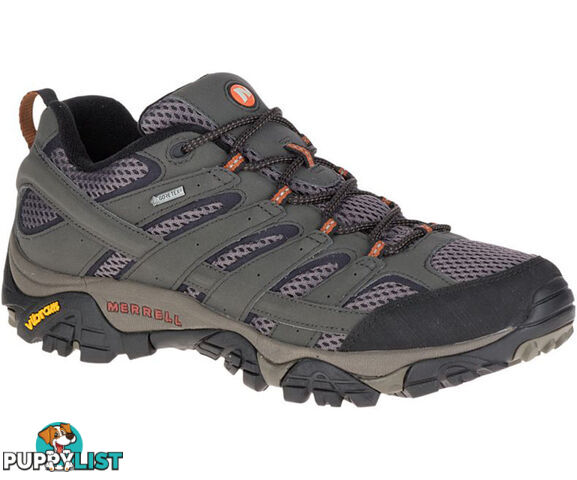 Merrell Moab 2 Goretex Mens (2E) Wide Hiking Shoes - Beluga - 9 Us - J06039W-9