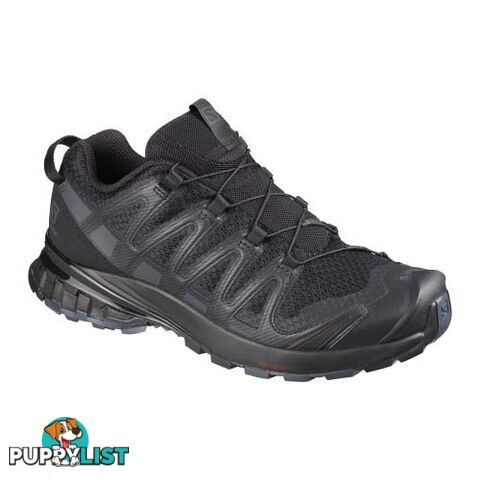 Salomon XA Pro 3D V8 Womens Hiking Shoes - Black/Phantom/Ebony - 10US - 411178-085