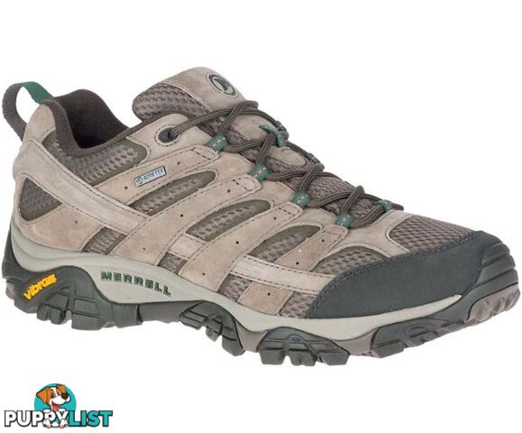 Merrell Moab 2 Leather GTX Mens Hiking Shoes - Boulder - 8 - J033329-8