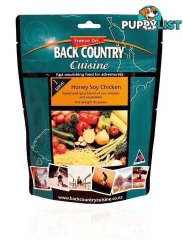 Back Country Freeze Dried Food Honey Soy Chicken - Small - BC412