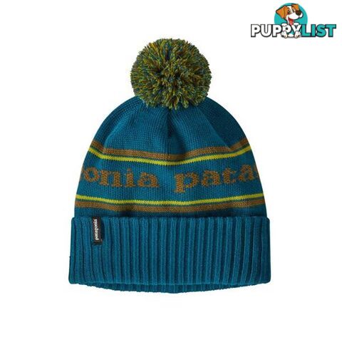 Patagonia Powder Town Unisex Beanie - Park Stripe Knit: Crater Blue - ALL - 29187-PSKC-ALL