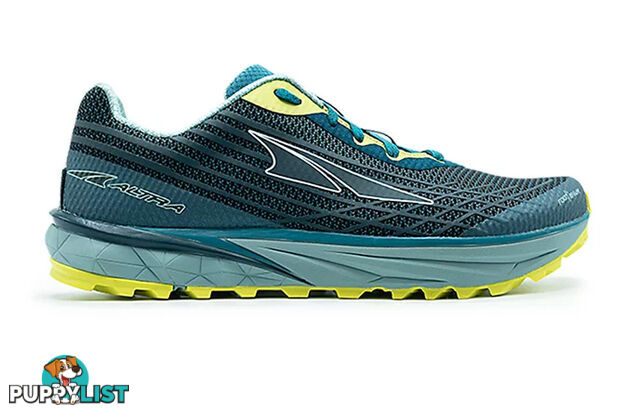 Altra Timp 2 Womens Trail Running Shoes - Teal/Lime - 6.5 - AL0A4QTP016-065