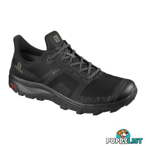 Salomon Outline Prism GTX Mens Hiking Shoes - Black/Black/Castor Grayor Gray - 13US - 411203-125