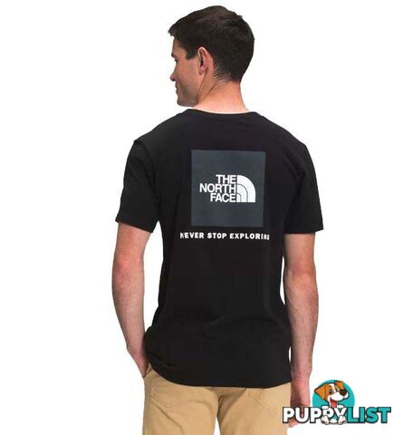 The North Face Box NSE Mens Short Sleeve T-Shirt - TNF Black - M - NF0A4763JK3-T0M