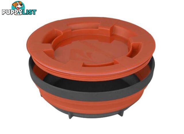 Sea To Summit X-Seal & Go Collapsible Food Container - X-Large - Rust - AXSEALXLRU