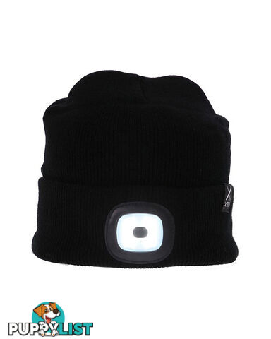 XTM Blinder Adult Unisex Beanie - Black - HU049-BLK